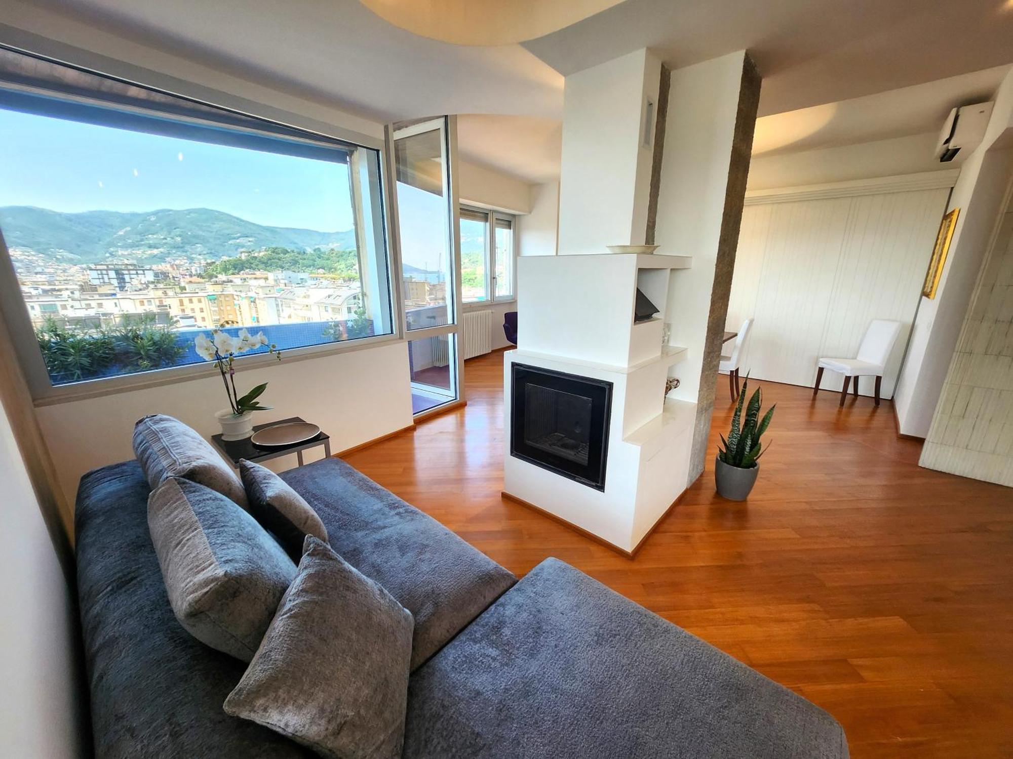 Appartement Decimo Cielo Vista Mare La Spezia